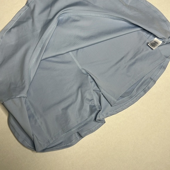 TOMMY BAHAMA Powder Blue Golf Tennis Pickleball Ruffle Skort L - Picture 3 of 5